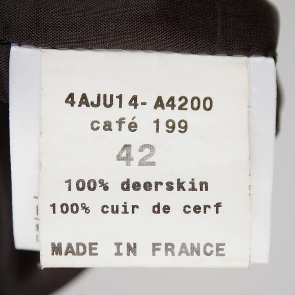 SALE💫Chloé Deer Skin Skirt SZ 42 - Picture 9 of 14